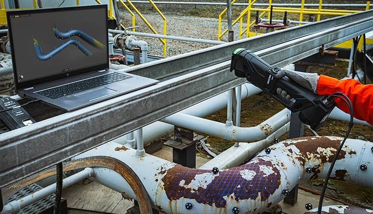 Non-destructive testing for oil and gas