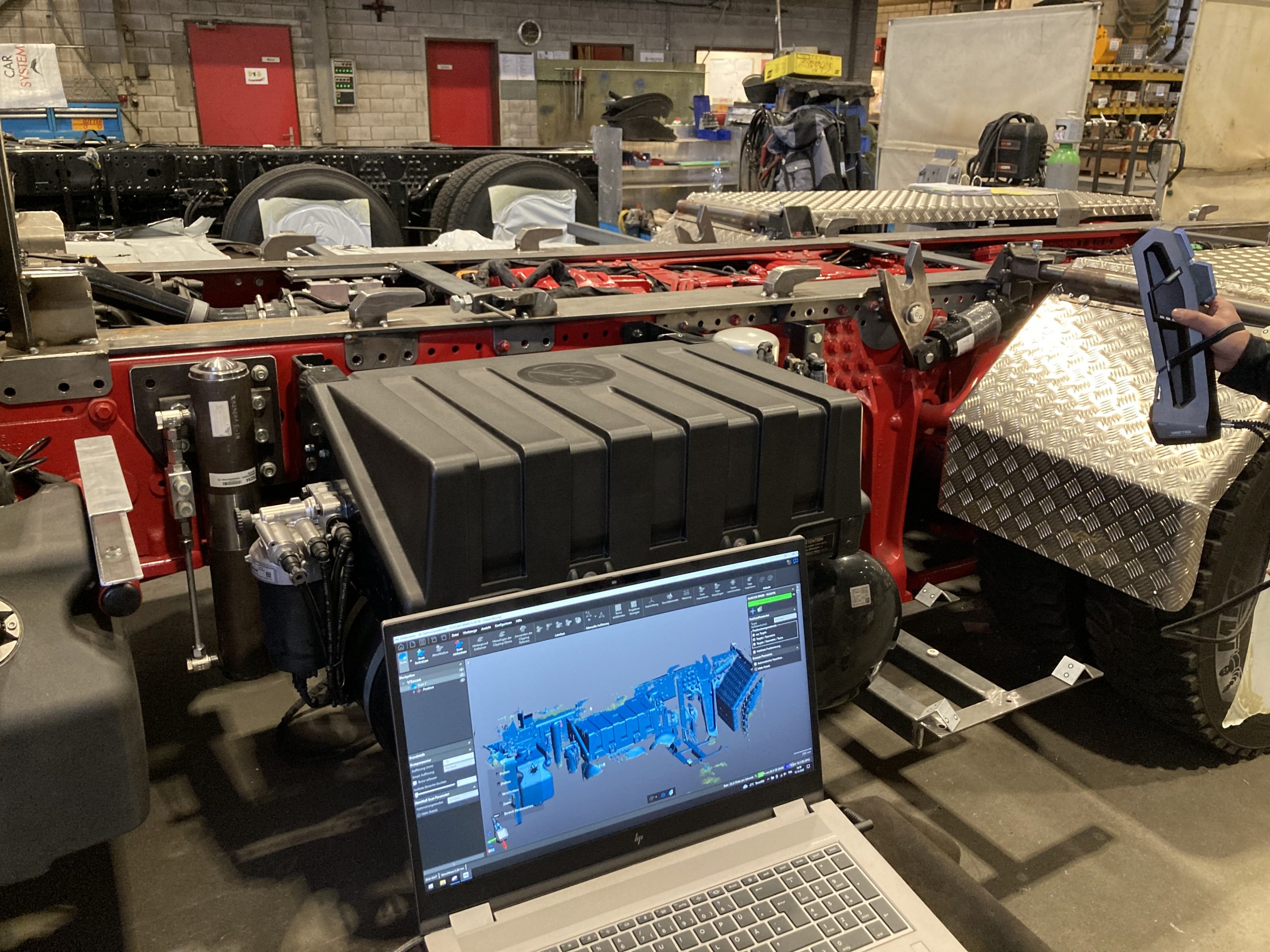 Fahrzeugbaubetrieb nutzt 3D-Scanner zur Steigerung der Konstruktionsqualität und um Engineering-Zeiten zu optimieren