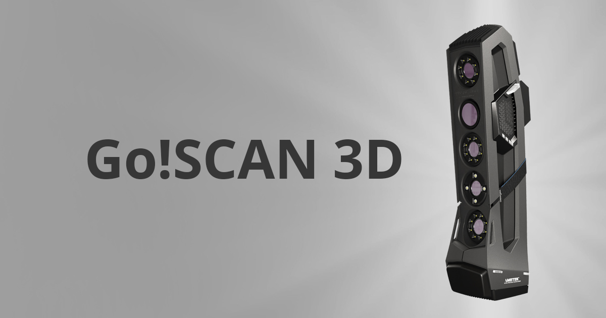Go!SCAN Portable 3D Scanner, 3D Scanning in Full-Colour
